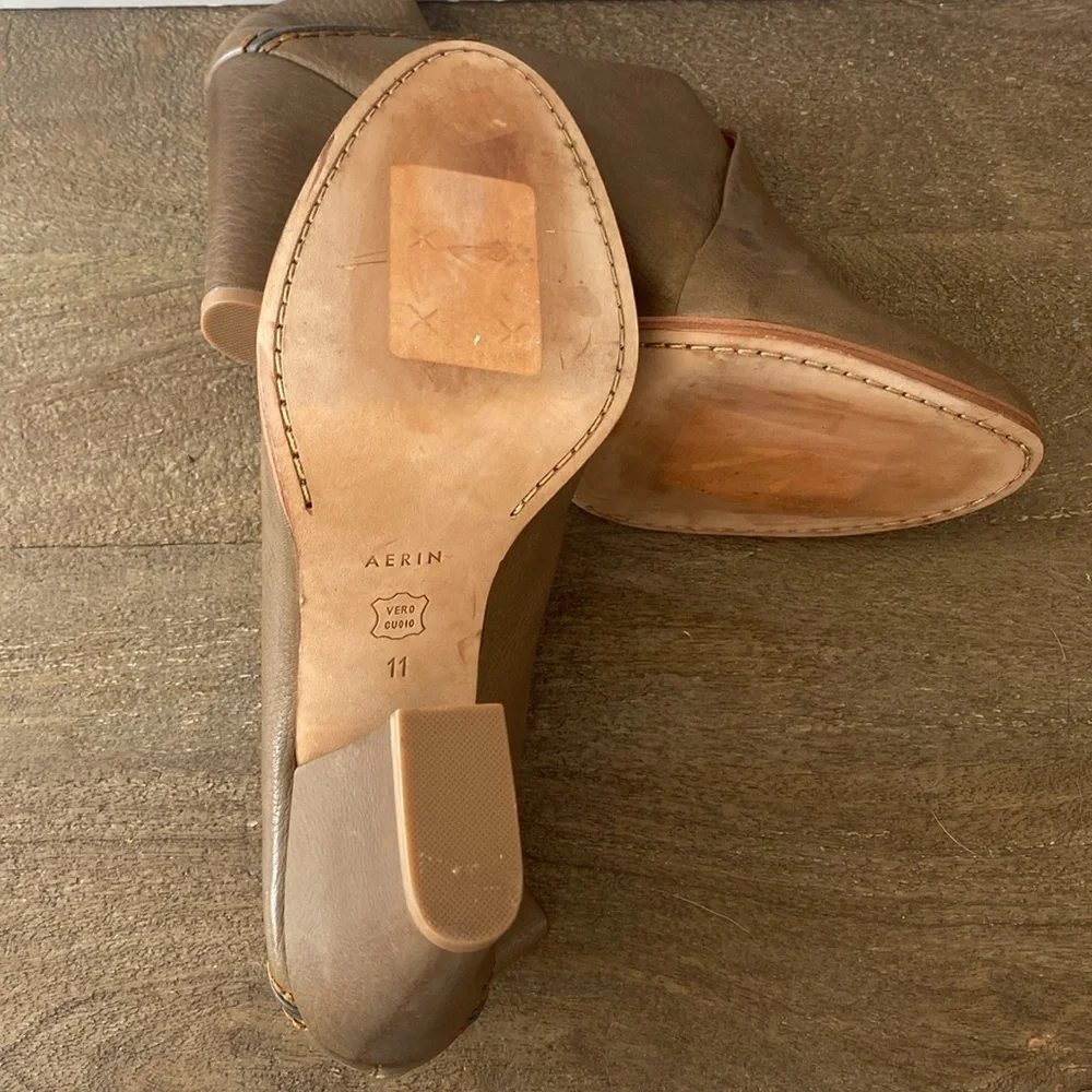 Aerin Cardin Leather Booties‎